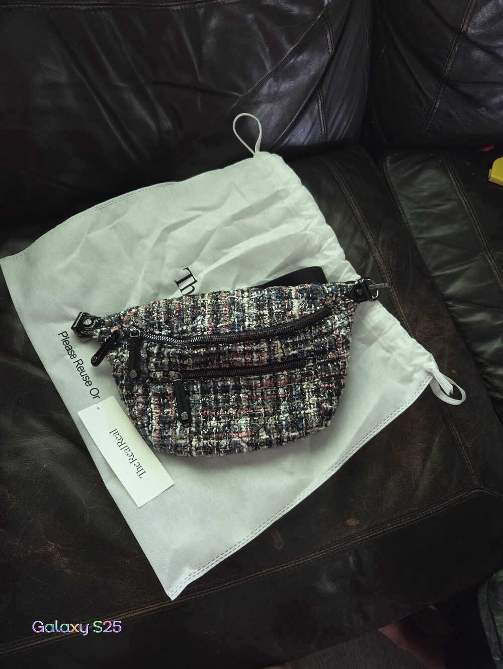 Mz wallace small crosby midnight sparkle belt bag